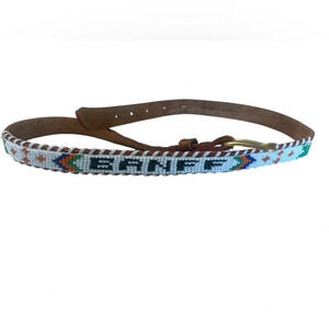 Beaded  “Banff” belt XS see measurements- great used condition